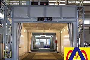 移動噴漆室是漆霧凈化設備，使用效果杠杠的！